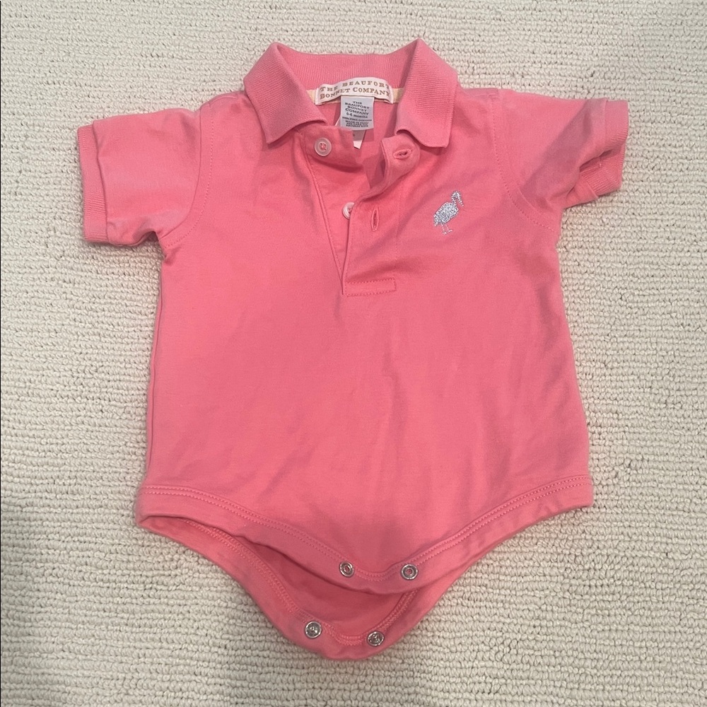 The Beaufort Bonnet Company Pink Polo Shirt
